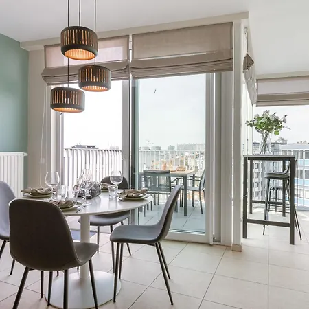 아파트 Cozy Seaside With Terrace *